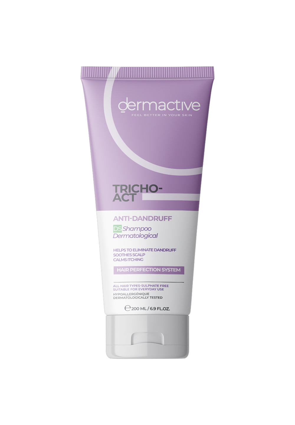 TRICHO-ACT Anti-Dandruff Shampoo DS Triple Action Formula 200ml