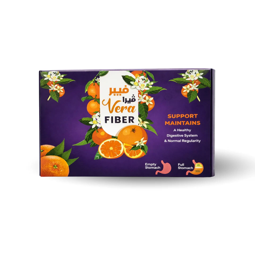 Vera Fiber (Orange Flavor) – Digestive Health & Appetite Support – 30 Sachets