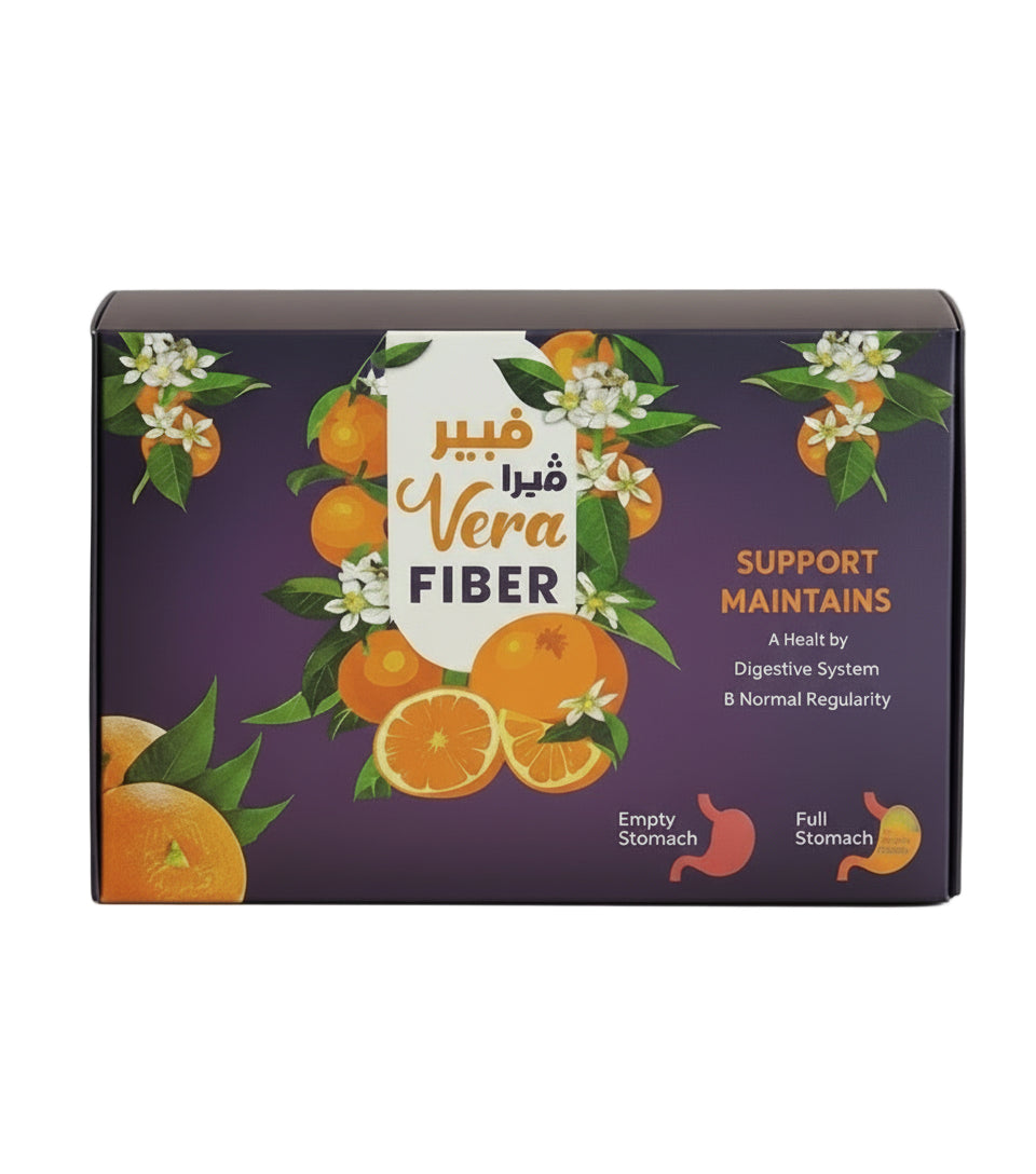 Vera Fiber (Orange Flavor) – Digestive Health & Appetite Support – 30 Sachets