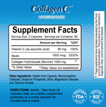 Alfa Vitamins CollagenC Hydrolysate with Biotin, 180 Capsules | Collagen Hydrolysate with Vitamin C and Biotin – product photo
