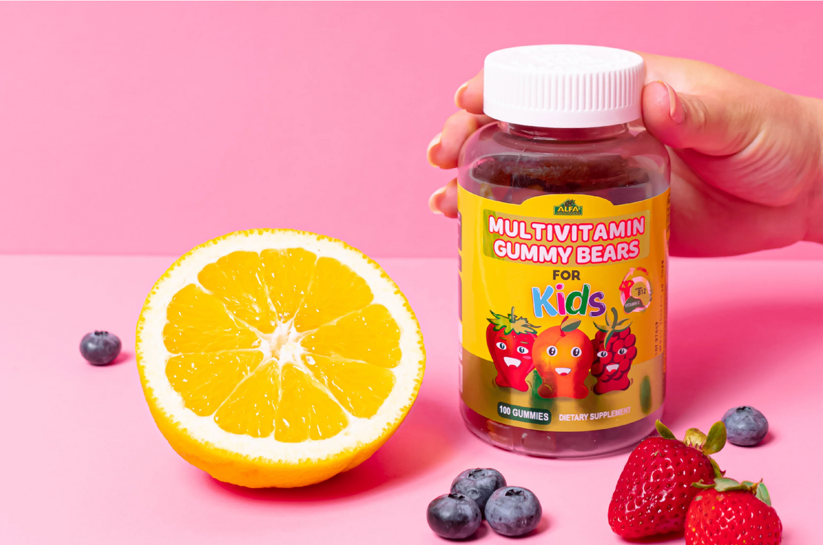 Alfa Vitamins Super Gummy Bears Kids Complete Multivitamin, 60 Gummies | Complete Multivitamin Gummies for Kids – product photo