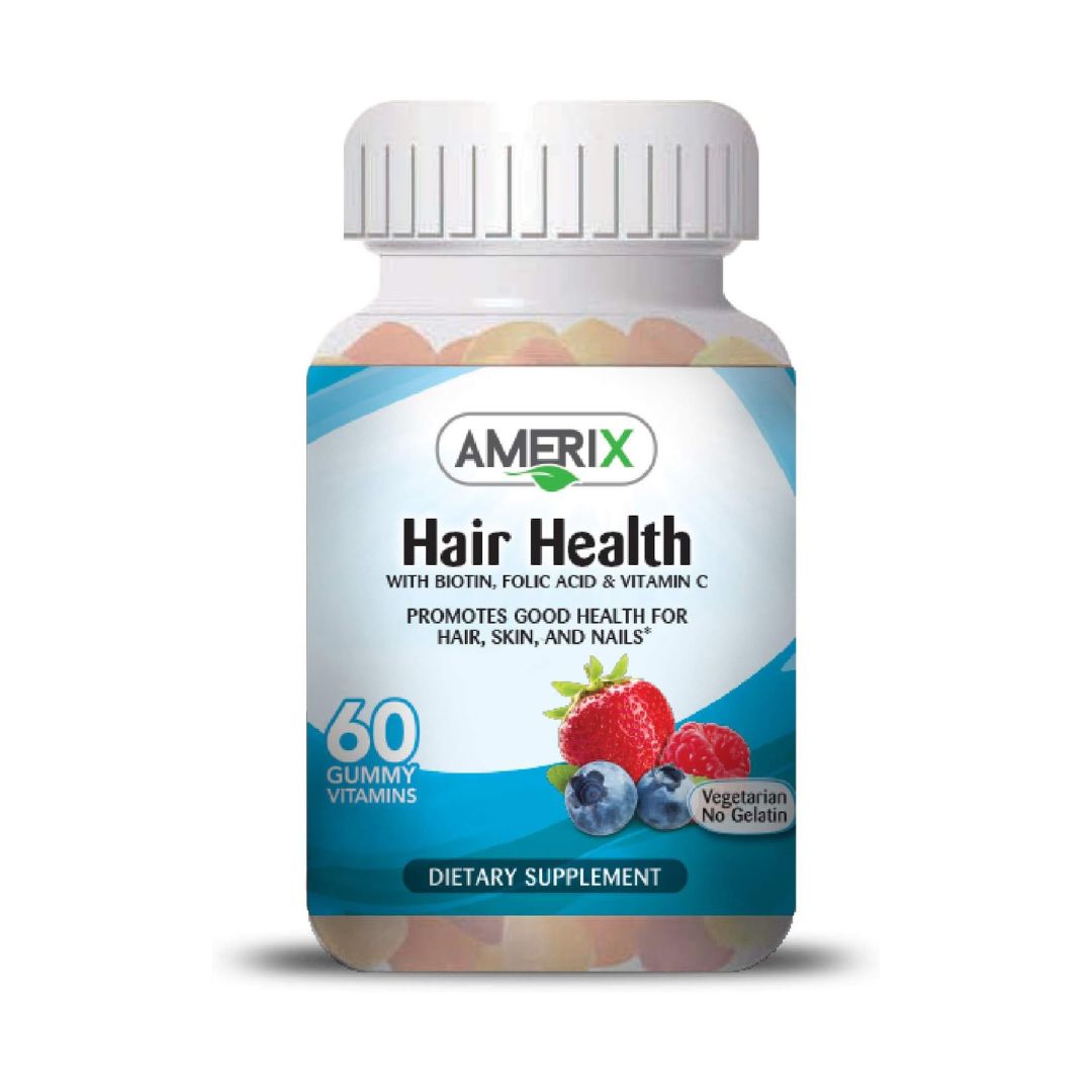 AMERIX Hair Health Vitamin, 60 Gummies