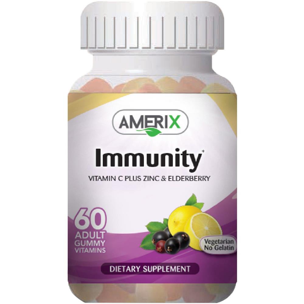 AMERIX Immunity Vitamins Lemon, 60 Gummies – product photo