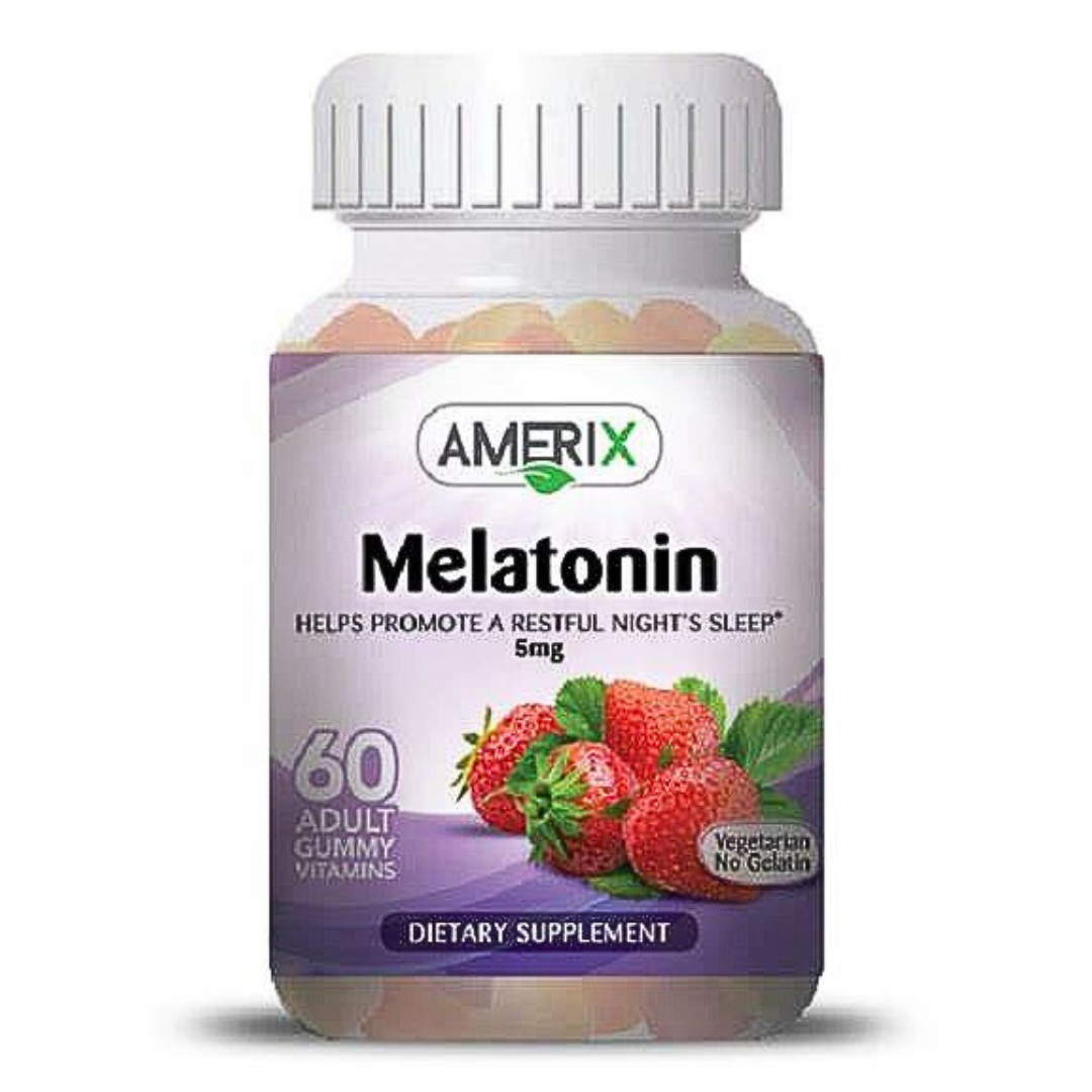 AMERIX Melatonin 5 mg, 60 Gummies