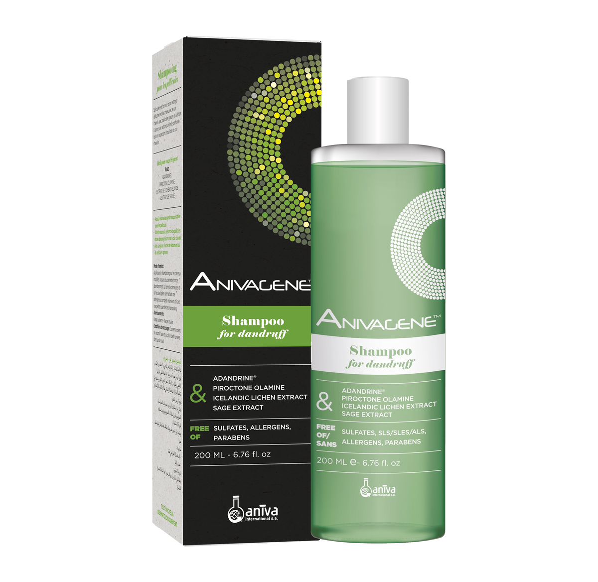 ANIVAGENE Shampoo for Dandruff 200ml