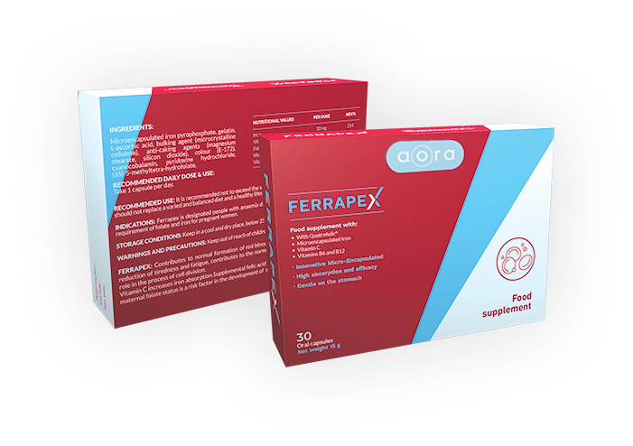 APEXAM Ferrapex, 30 Capsules