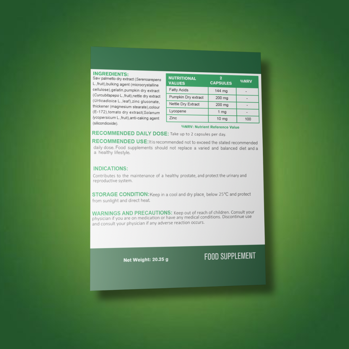 APEXAM Prostapex, 30 Capsules – product photo
