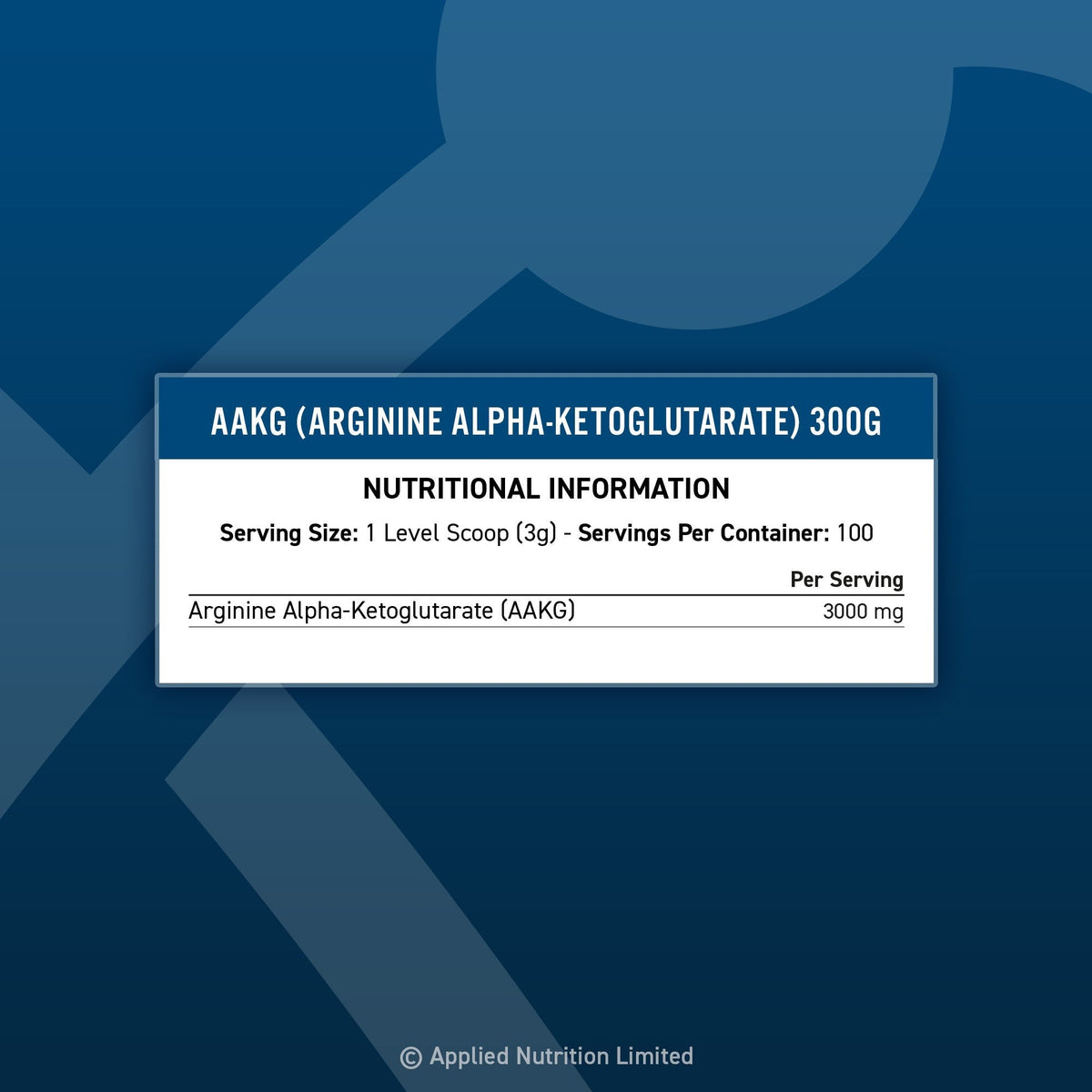Applied Nutrition AAKG, 300g