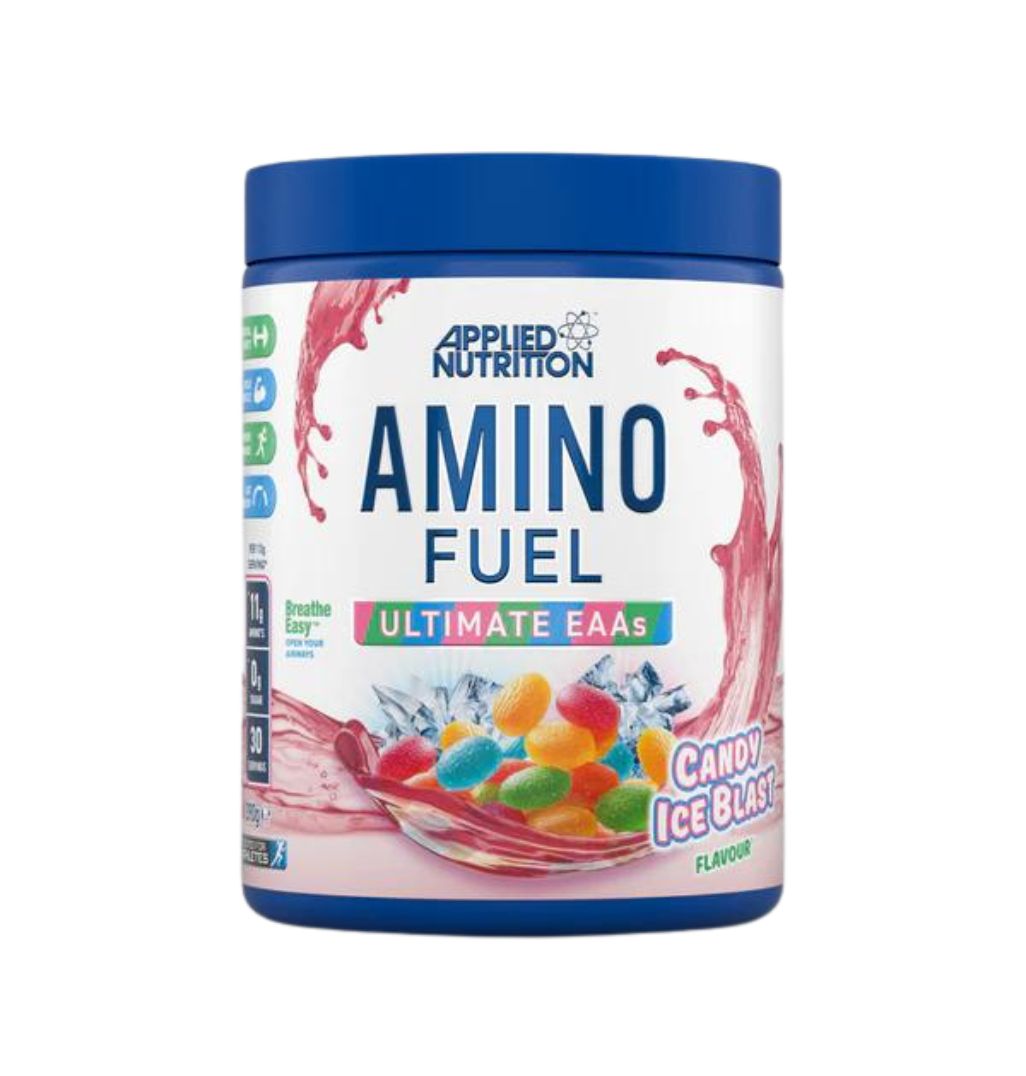 Applied Nutrition Amino Fuel EAA, 390g | 9 Essential Amino Acids with BCAAs & Glutamine