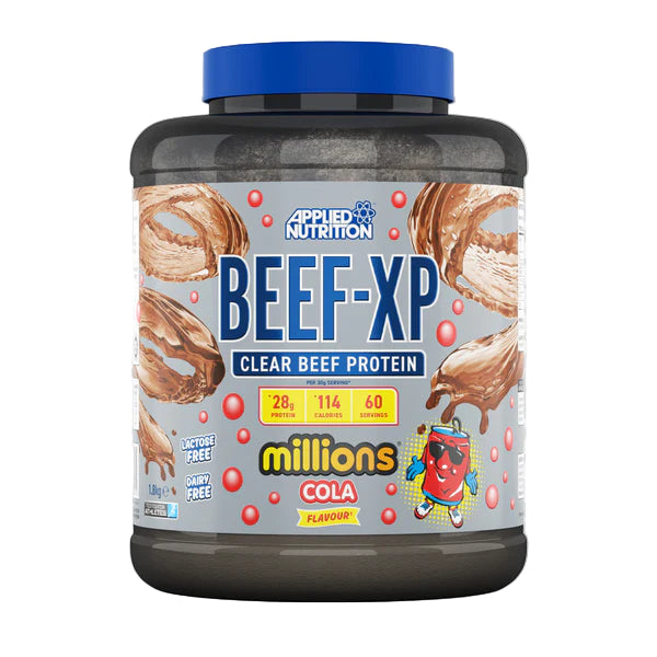 Applied Nutrition Beef-XP Clear Hydrolysed Beef Protein, 1.8kg – Millions Cola