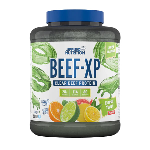 Applied Nutrition Beef-XP Clear Hydrolysed Beef Protein, 1.8kg – Citrus Twist