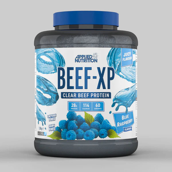 Applied Nutrition Beef-XP Clear Hydrolysed Beef Protein, 1.8kg – Blue Raspberry