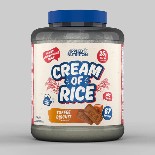 Applied Nutrition Cream of Rice, 2kg | Easy-Digesting Rice Carbs in Two Minutes – product photo