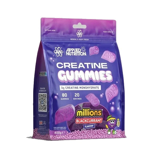 Applied Nutrition Creatine Gummies, 400g - Millions Blackcurrant