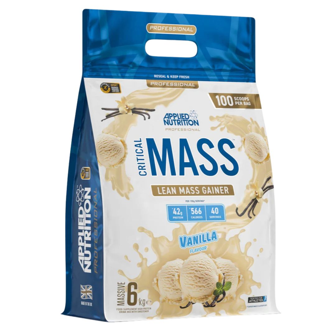 Applied Nutrition Critical Mass Professional Lean Mass Gainer, 6kg | All-in-One Gainer with 42 g Protein – product photo