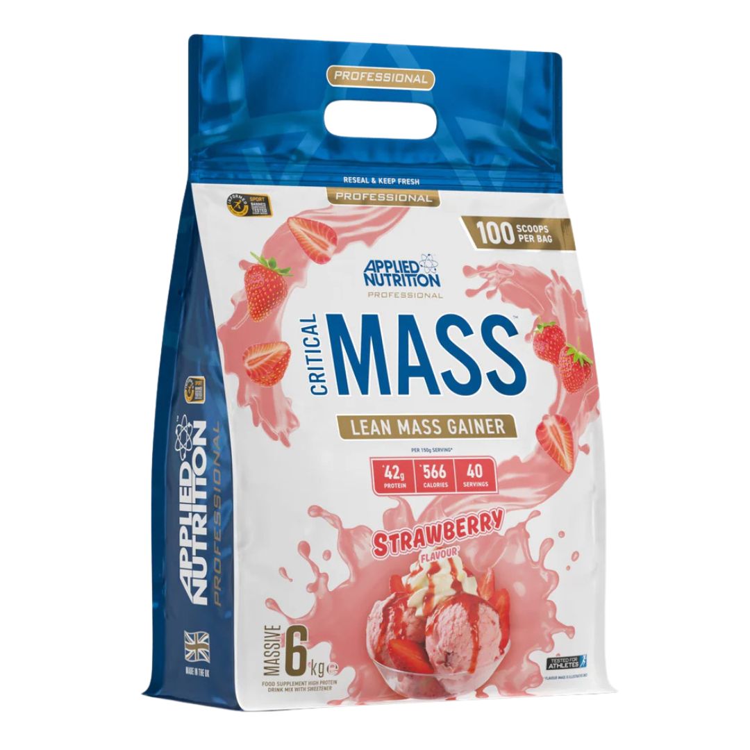 Applied Nutrition Critical Mass Professional Lean Mass Gainer, 6kg | All-in-One Gainer with 42 g Protein – product photo