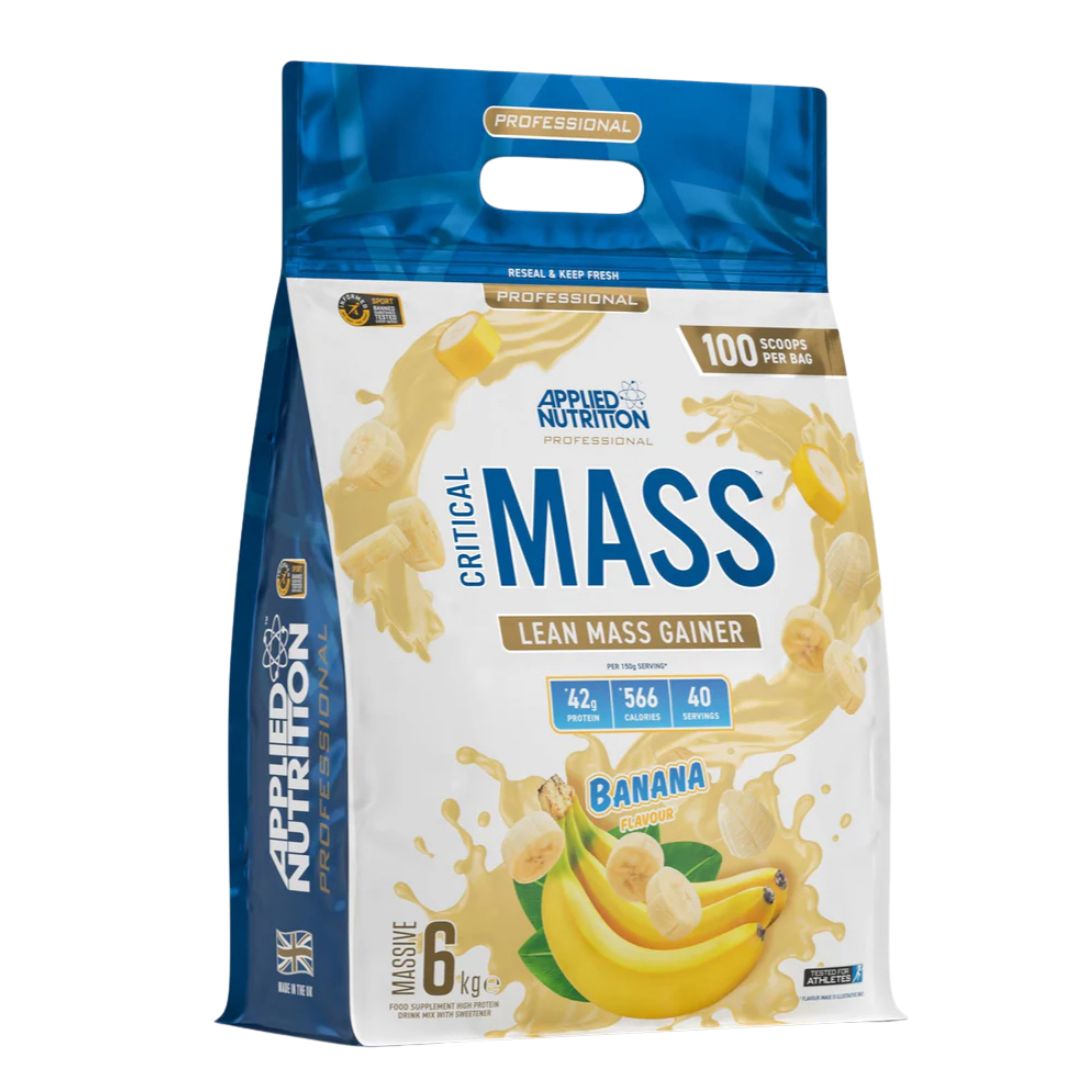 Applied Nutrition Critical Mass Professional Lean Mass Gainer, 6kg | All-in-One Gainer with 42 g Protein – product photo