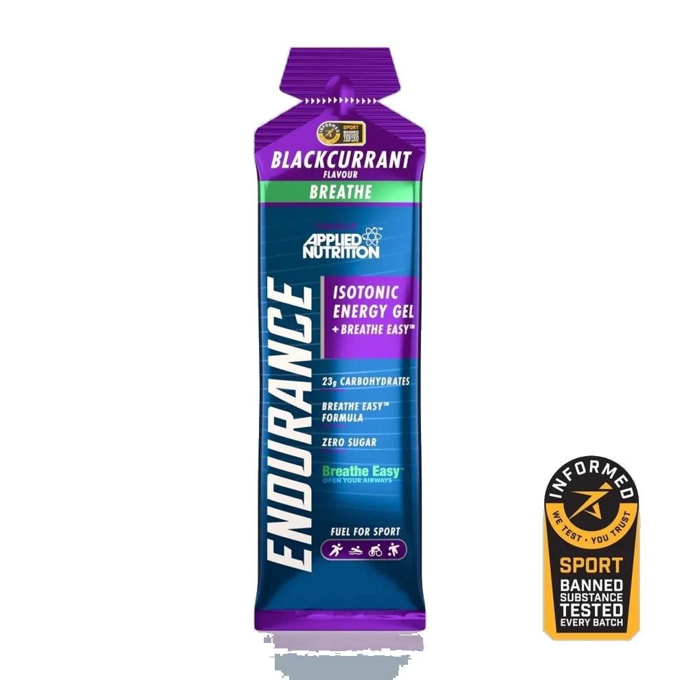 Applied Nutrition Endurance Breathe Isotonic Energy Gel, 20 Gel - Blackcurrant