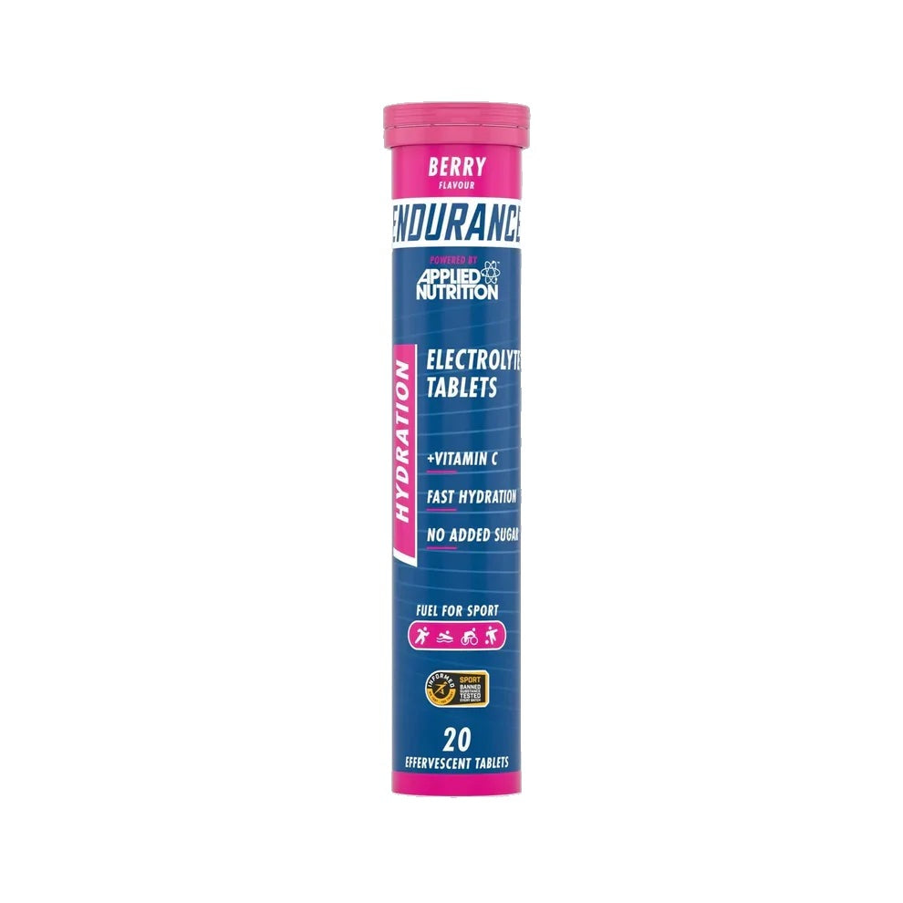 Applied Nutrition Endurance Hydration Electrolyte Tablets, 20 Tablets - Berry