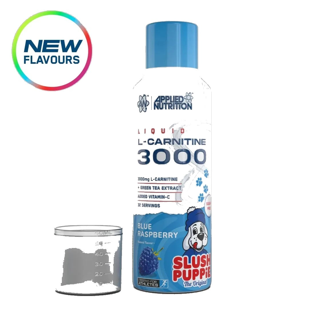 Applied Nutrition L-Carnitine 3000 Liquid, 480ml - Slush Puppie Blue Raspberry