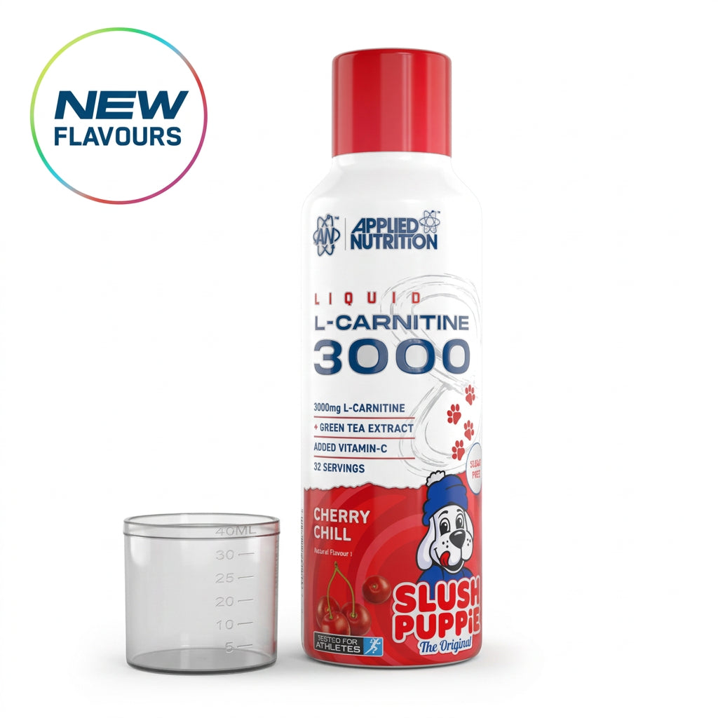 Applied Nutrition L-Carnitine 3000 Liquid, 480ml - Slush Puppie Cherry Chill