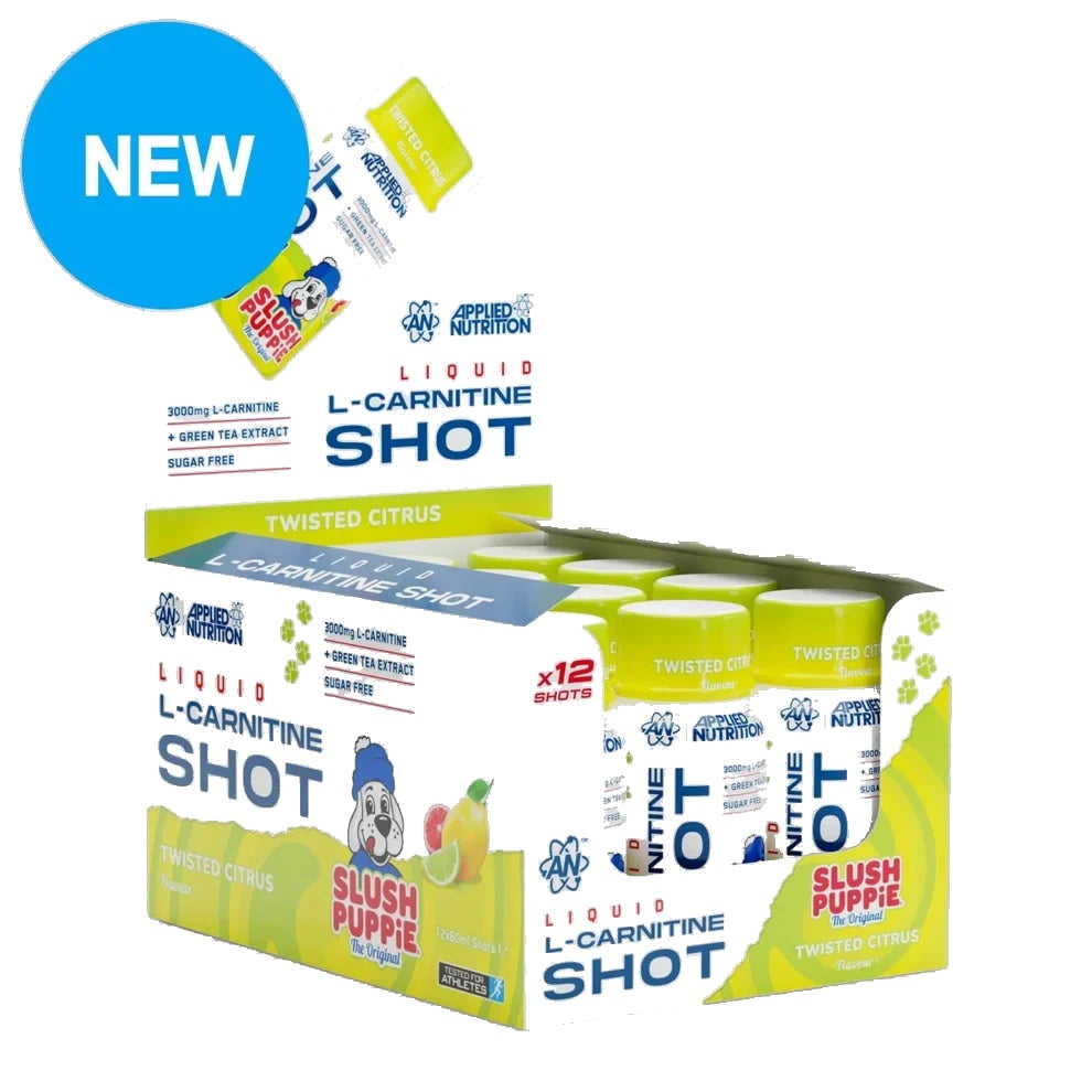 Applied Nutrition L-Carnitine 3000 Shot, 12 x 60ml - Slush Puppie Twisted Citrus