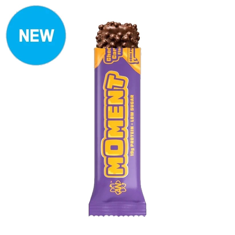 Applied Nutrition Moment Protein Bar, 12 x 55g - Chocolate Caramel