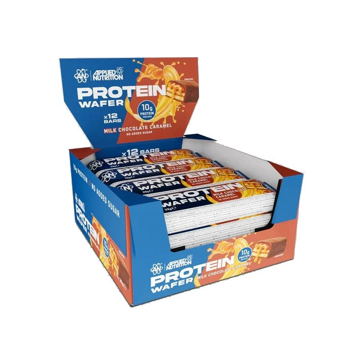 Applied Nutrition Protein Wafer, 12 x 39g - Milk Chocolate Caramel