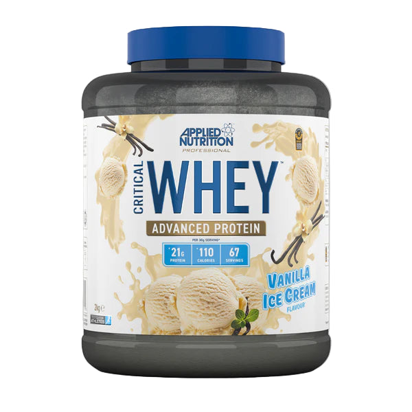 Applied Nutrition Critical Whey Protein, 2kg | Triple Whey Blend, 21 g Protein – product photo