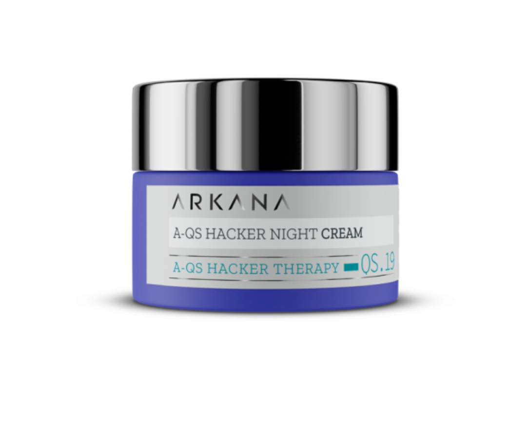 Arkana A-QS Hacker Night Cream 50ml | Botanical Retinol-Alternative Night Cream