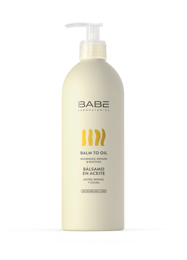 Babé Balm to Oil 500ml | Cream-to-Oil Deep Nourishment