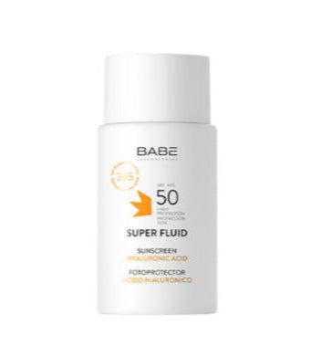 Babé Super Fluid Sunscreen SPF 50 50ml | Super-Light Daily SPF 50