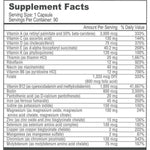 BariatricPal Multivitamin ONE with 45 mg Iron, 30 Vegetable Capsules | Once-Daily Multivitamin with Iron – product photo