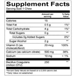 BariatricPal Calcium Citrate - Strawberry Watermelon Twist 500 mg, 90 Soft Chews | With Vitamin D3 & Probiotics – product photo
