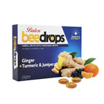 BeeDrops Ginger, Turmeric & Juniper Herbal Lozenges (Mandarin), 24 Lozenges