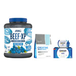 Applied Nutrition Beef-XP 1.8kg + OstroVit Creatine 300g + Centrum Men 30 Bundle