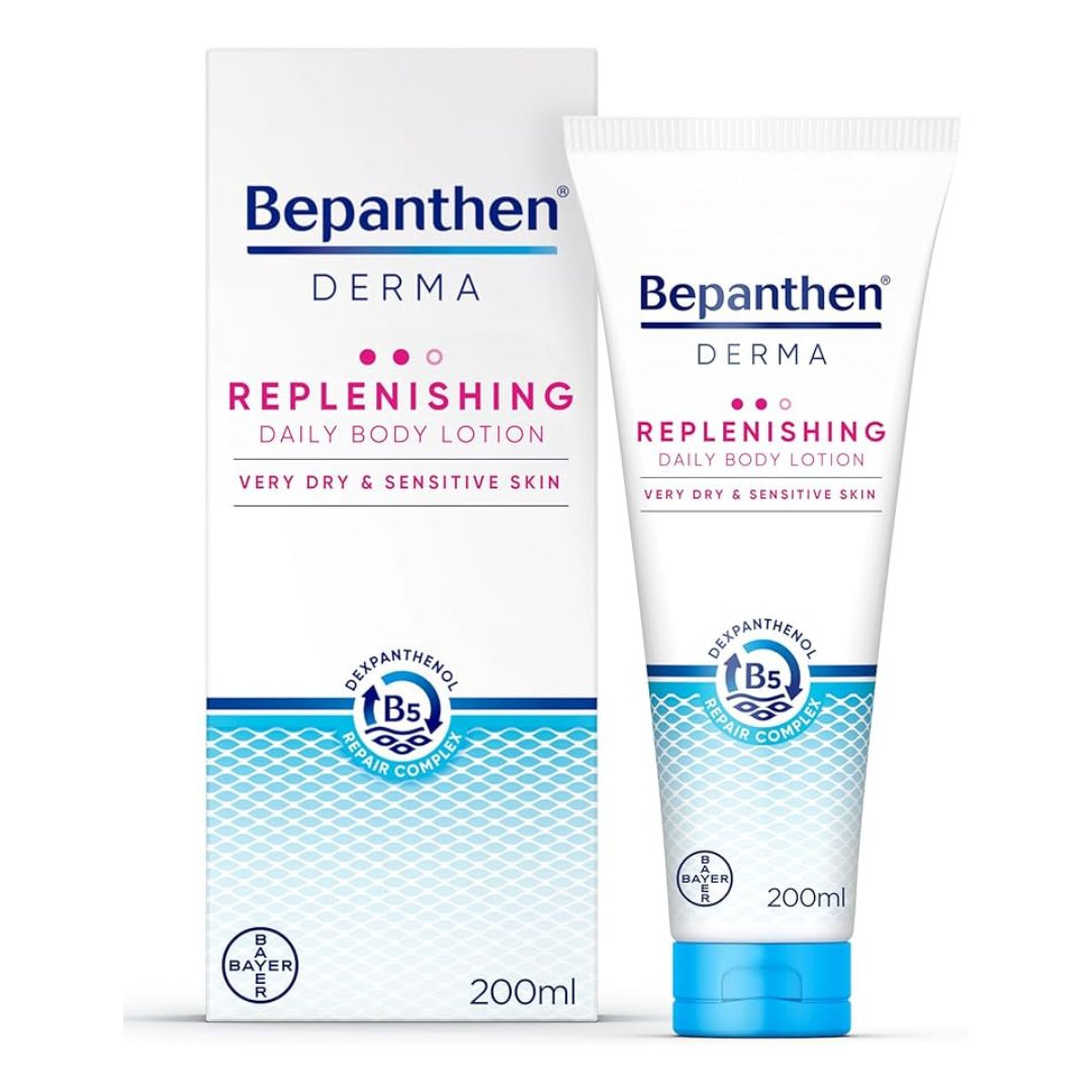 Bepanthen Derma Replenishing Body Lotion 200ml | 48-Hour Body Hydration