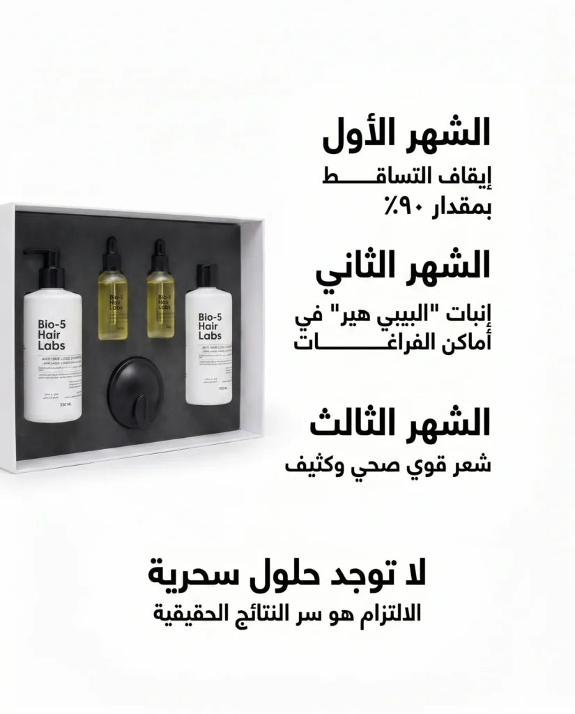 3-Month Course: Integrated System for Falling and Damaged Hair: 35% OFF + Free Shipping + Free Hair Growth Stimulation Comb