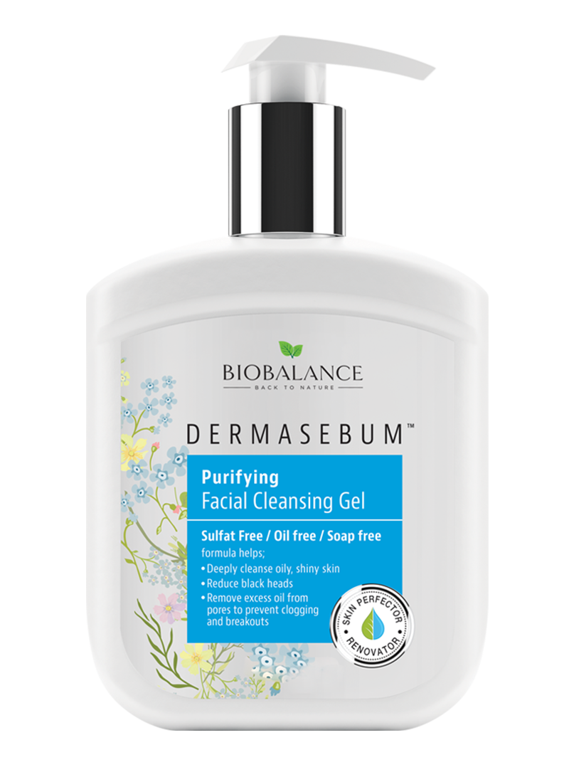 Biobalance Dermasebum Purifying Facial Cleansing Gel 250ml | Purifying Gel Cleanser