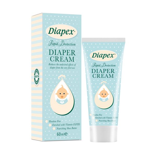 Biobalance Diapex Rapid Protection Diaper Rash Cream 60ml | Gentle Diaper Protection