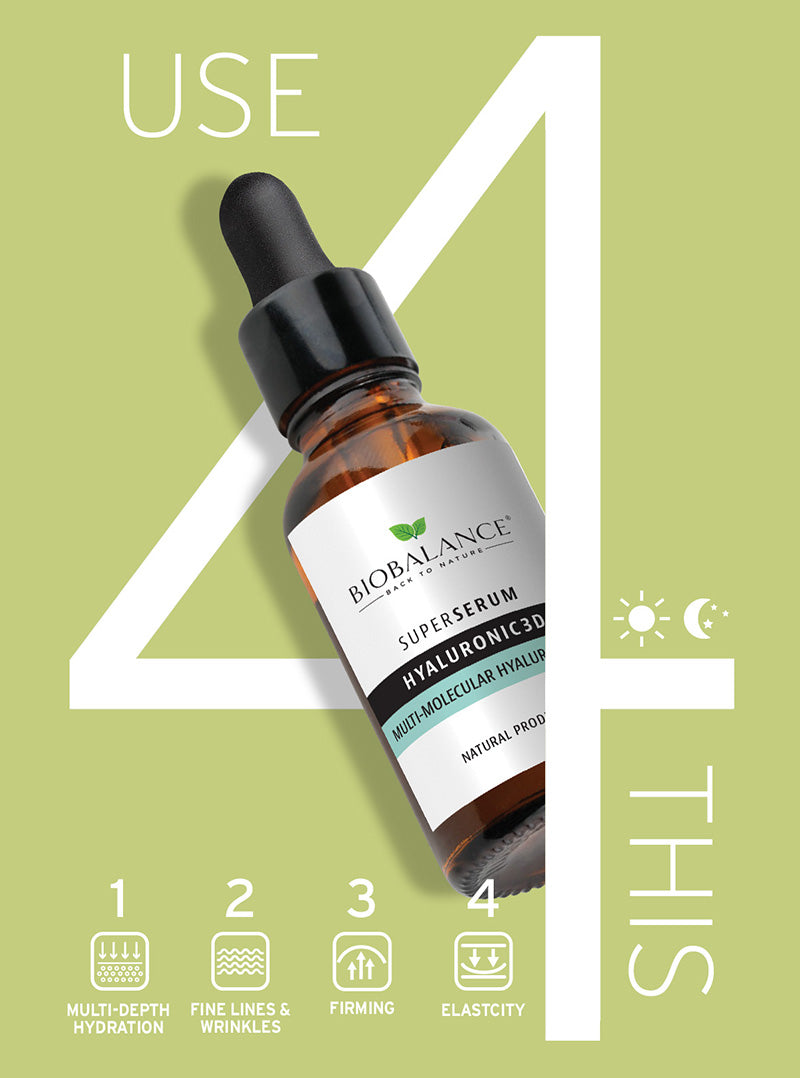 Biobalance Hyaluronic 3D Super Serum 30ml | Multi-Depth Hydration Serum – product photo