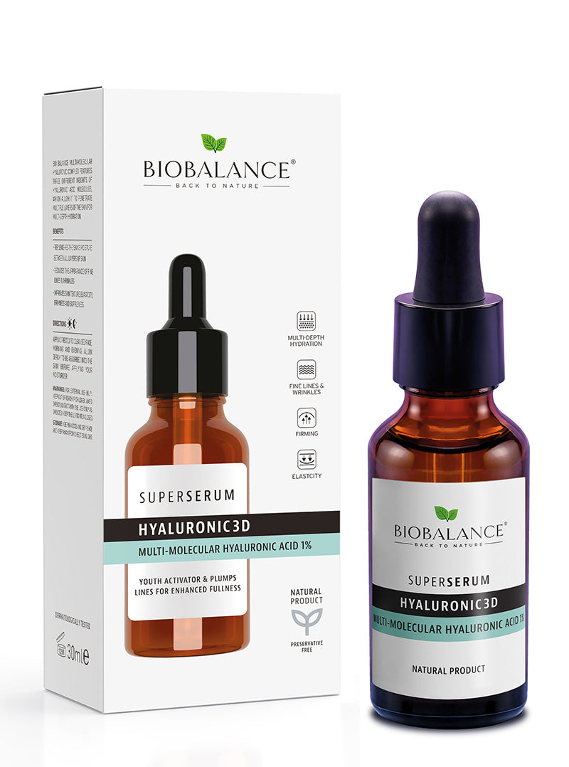 Biobalance Hyaluronic 3D Super Serum 30ml | Multi-Depth Hydration Serum – product photo