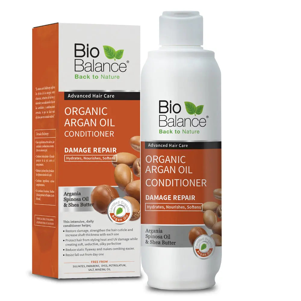 Biobalance Organic Argan Oil Conditioner 330ml | Silky Argan Conditioning
