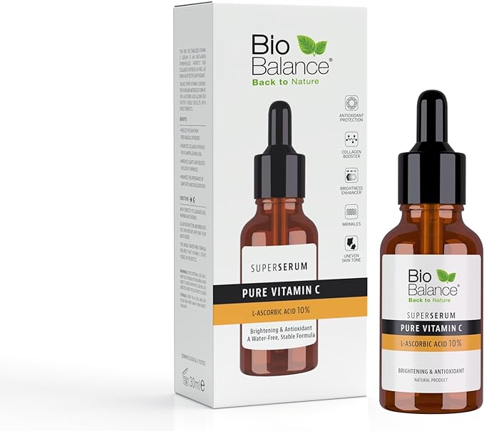 Biobalance Super Serum Pure Vitamin C 10% 30ml | Pure 10% Vitamin C Serum – product photo