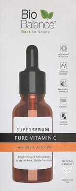 Biobalance Super Serum Pure Vitamin C 10% 30ml | Pure 10% Vitamin C Serum – product photo