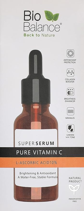 Biobalance Super Serum Pure Vitamin C 10% 30ml | Pure 10% Vitamin C Serum – product photo