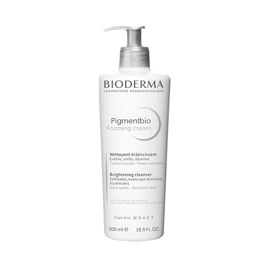 Bioderma Pigmentbio Foaming Cream 500ml | Brightening Exfoliating Cleanse