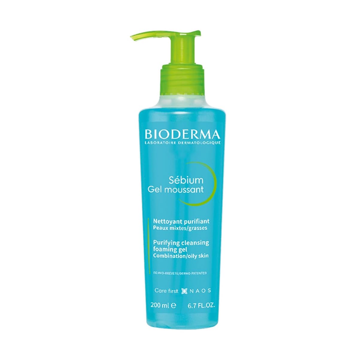 Bioderma Sébium Gel Moussant 200ml | Purifies and Controls Shine