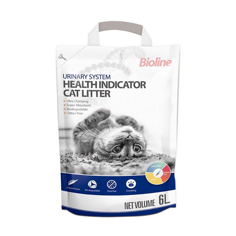 Bioline Urinary System Health Indicator Cat Litter 6L