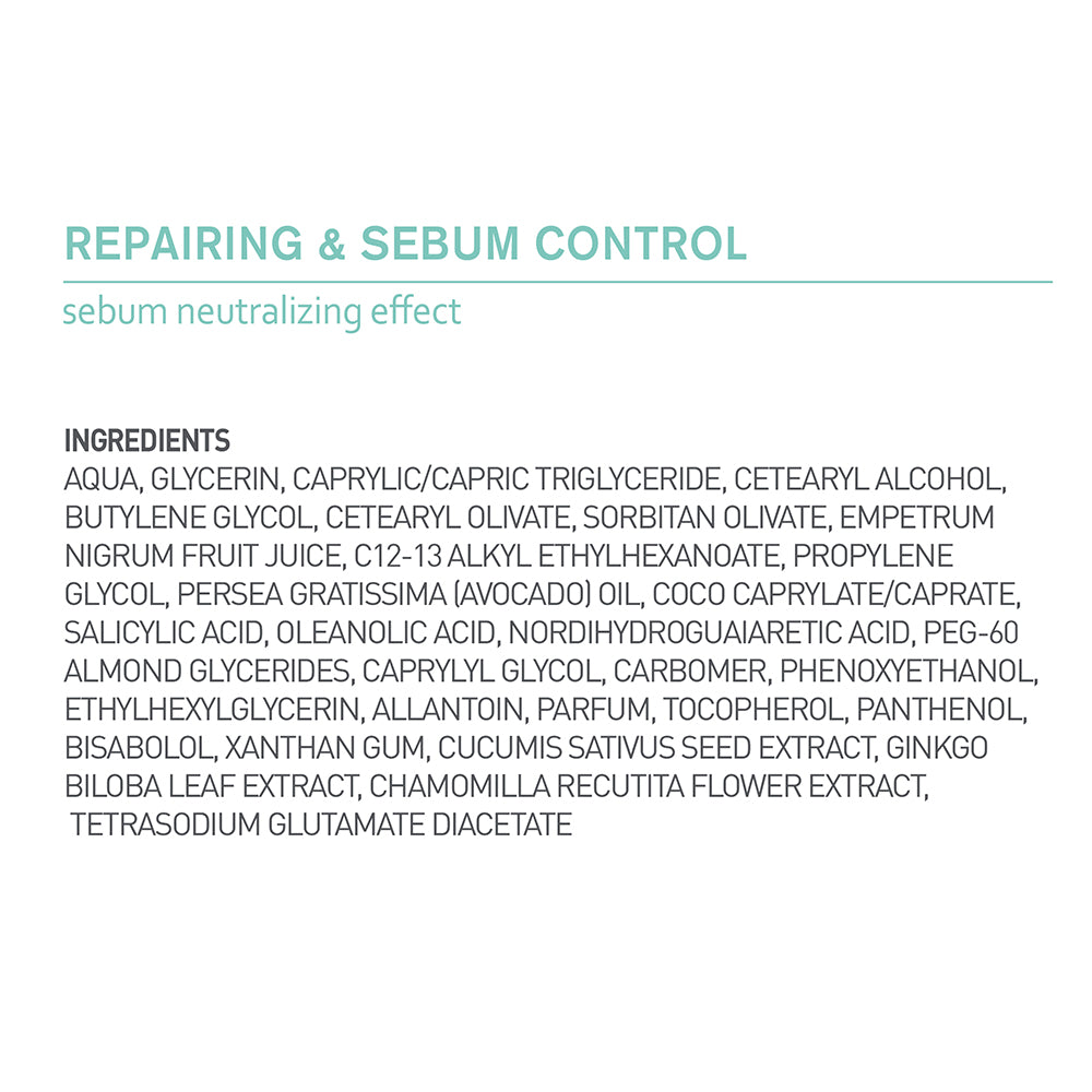 Bionnex Rensaderm Repairing & Sebum Control Cream 30ml | Sebum Control & Barrier Care – product photo